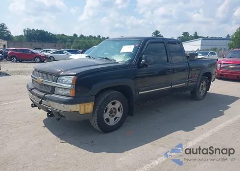 2004 Chevrolet Silverado 1500 Z71 from USA, damaged, VIN 1GCEK19TX4E142481